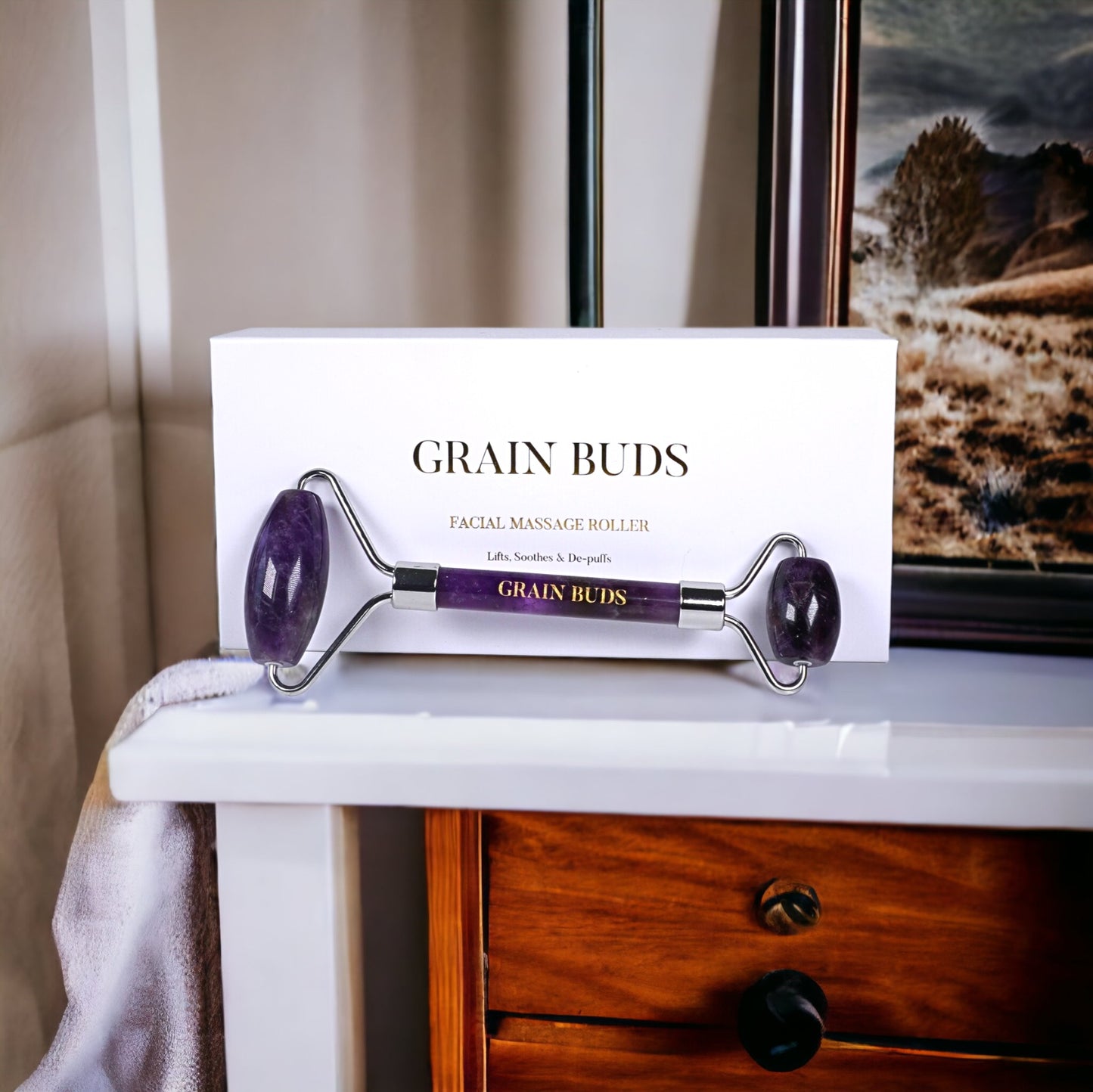 The Amethyst Facial Roller