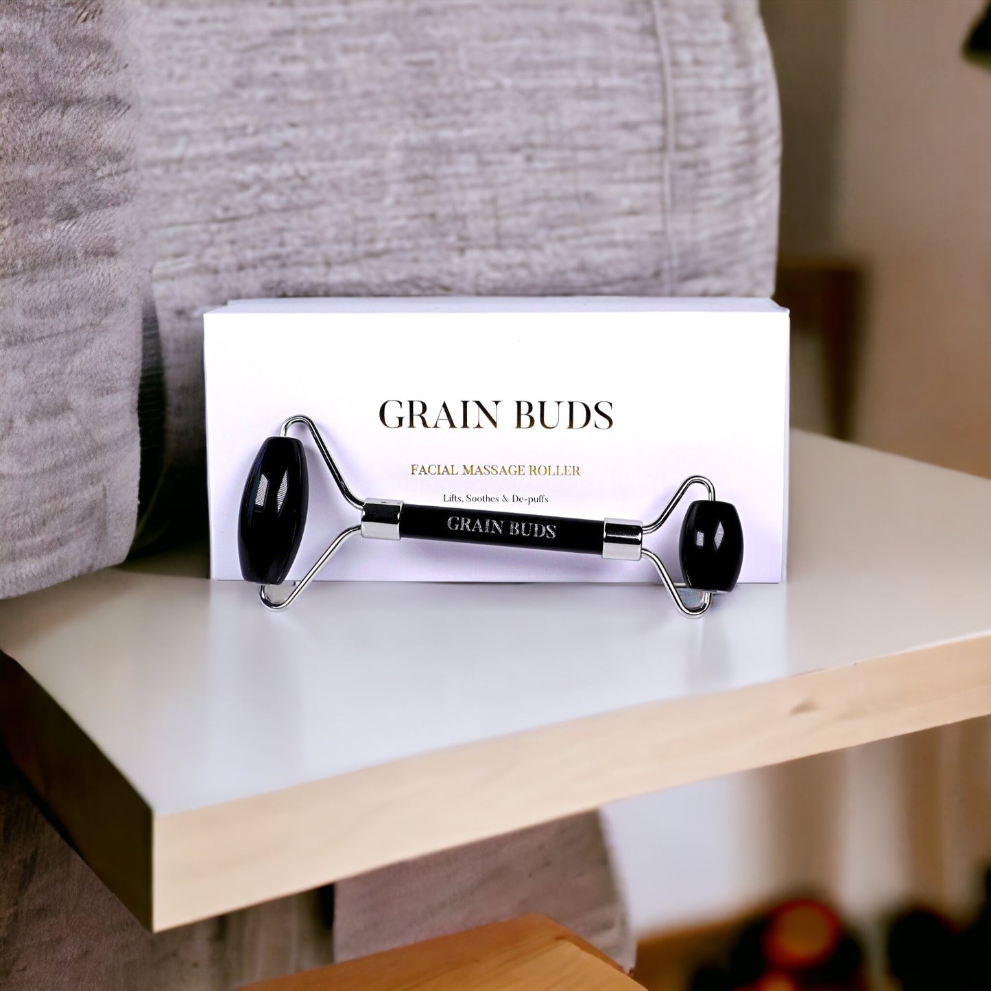 The Black Obsidian Facial Roller