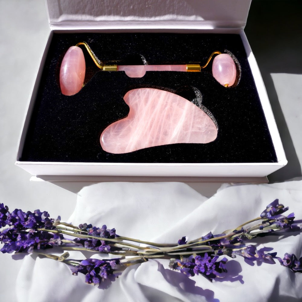 Rose Quartz Facial Duo Set
