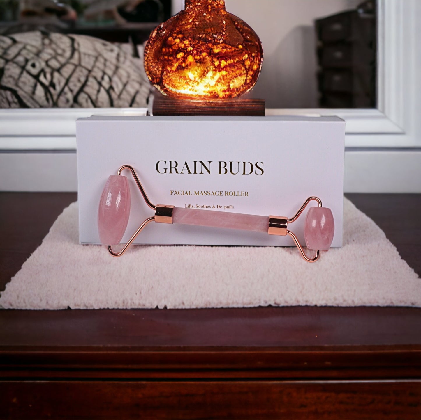 The Rose Quartz Facial Roller