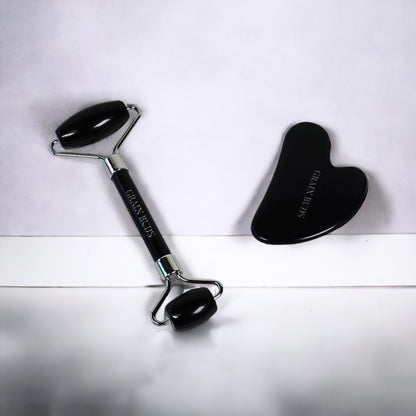 Black Obsidian Facial Duo Set
