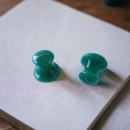 Jade Gua Sha Mushroom Duo Set