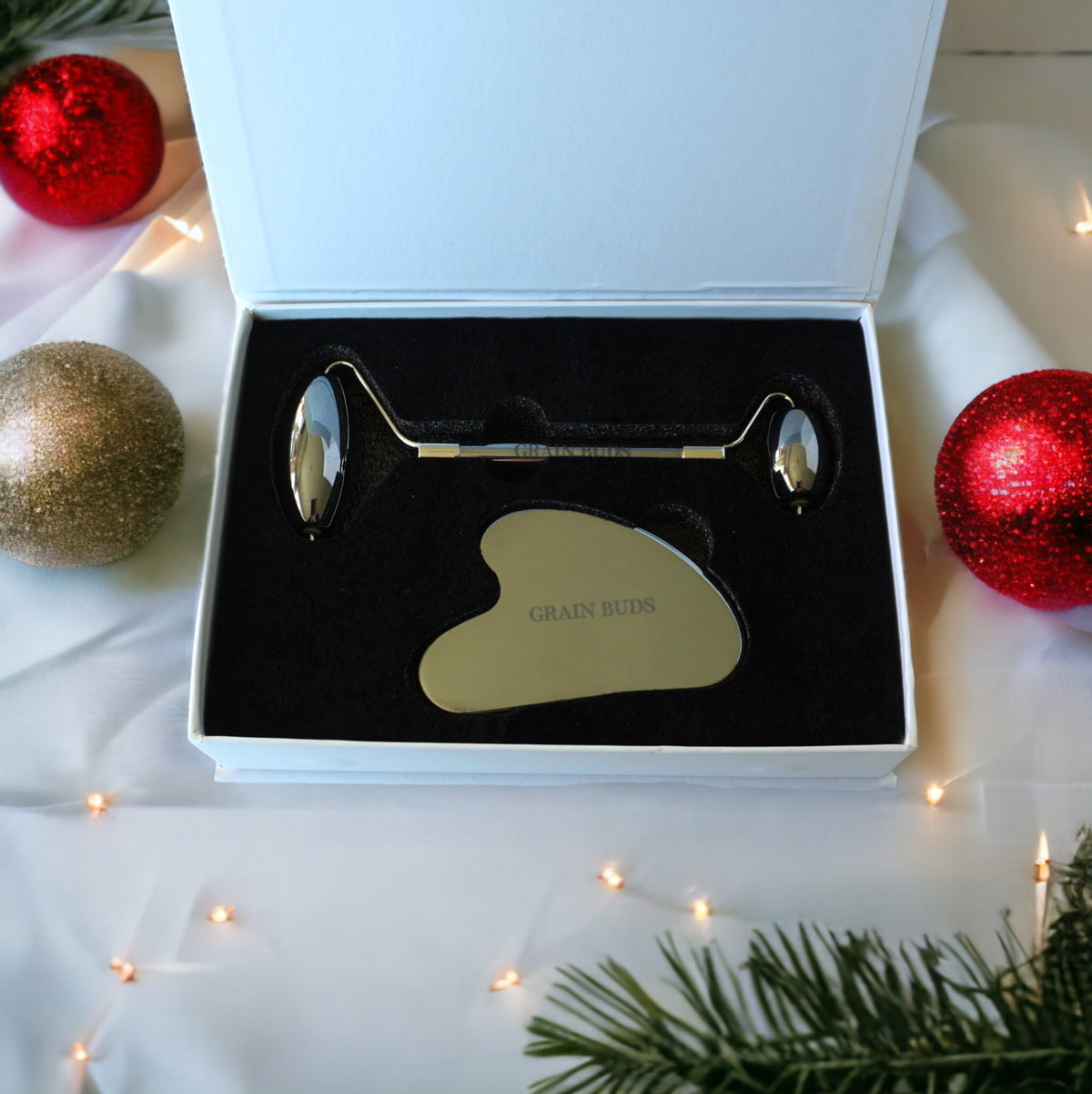 Gua Sha & Face Roller Set