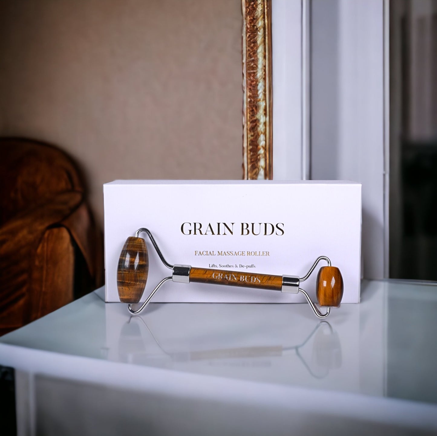 The Tiger's Eye Facial Roller