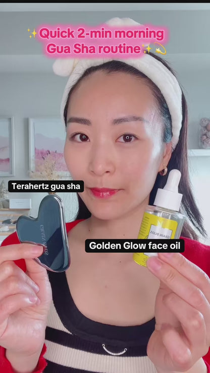 Terahertz Gua Sha & Golden Glow Face Oil