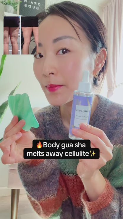 Jade Body Gua Sha & Pure Glow Body Oil