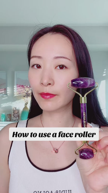 The Amethyst Facial Roller